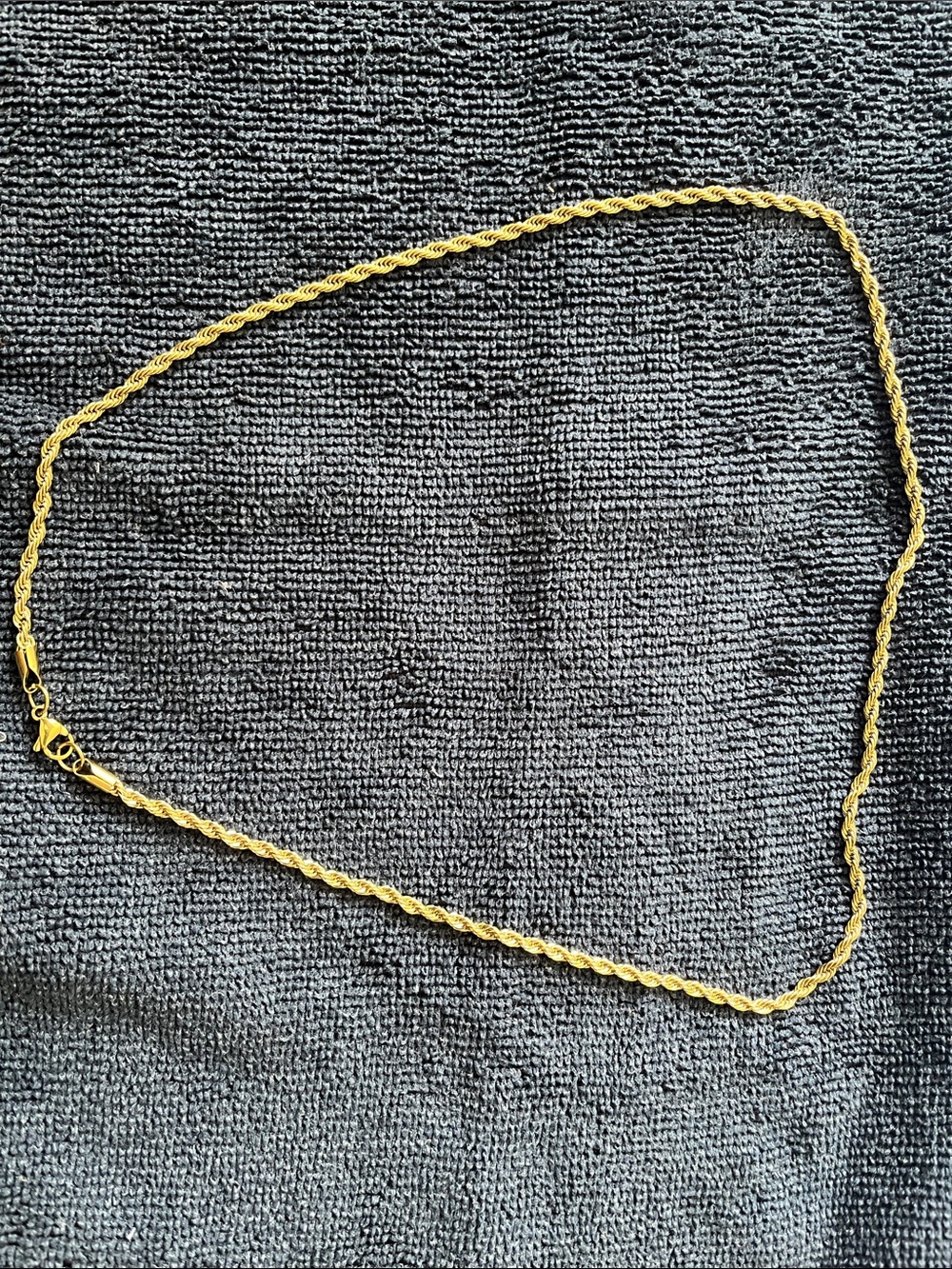 Gold Rope Chain Necklace for Women - Elegant Everyday Style